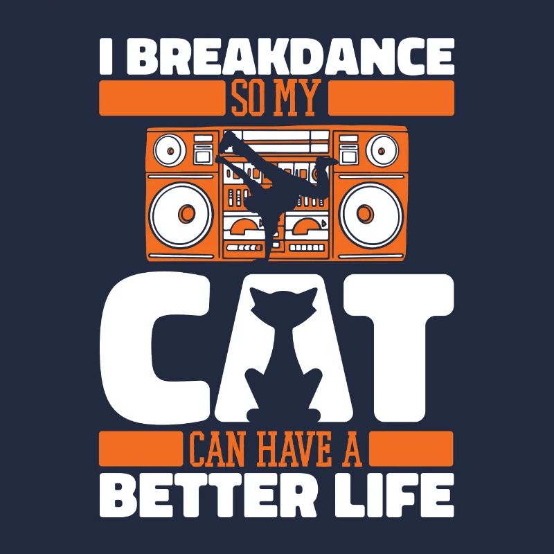 Breakdance Breakdancer Breakdancing Cat