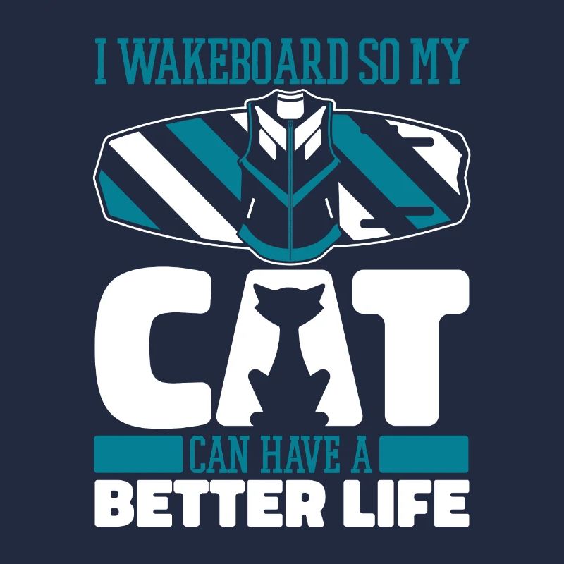 Wakeboard Wakeboarder Cat