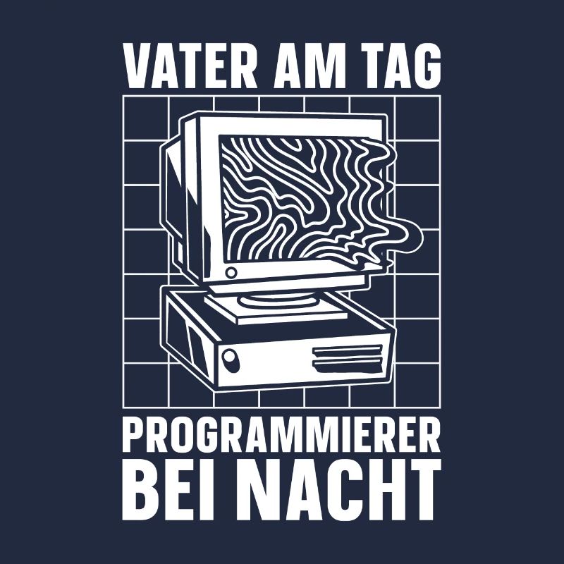 Entwickler Coder Programmierer Vater
