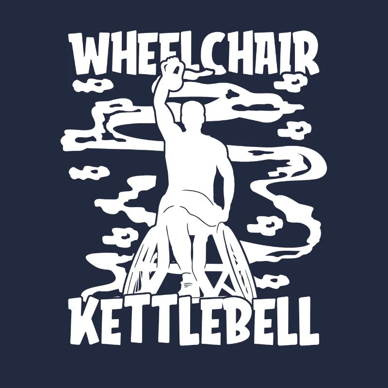 Kettlebell Rollstuhl