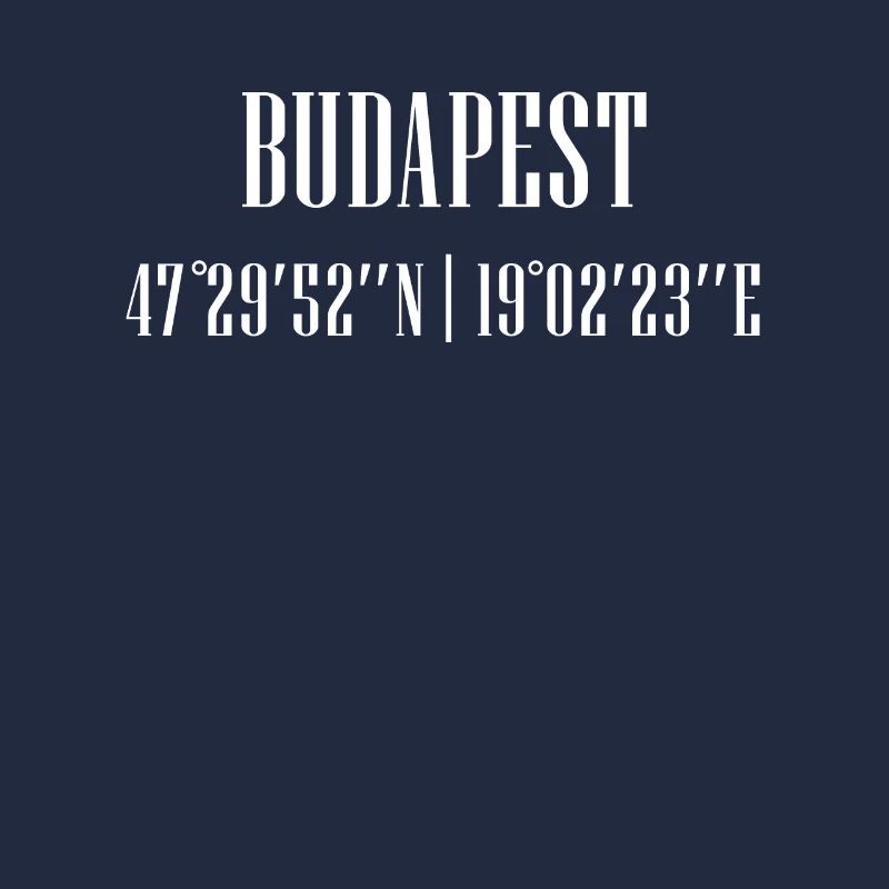 City coordinates Budapest