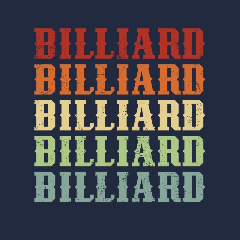 Billard Billard Billard Vintage Billard Rétro Billard