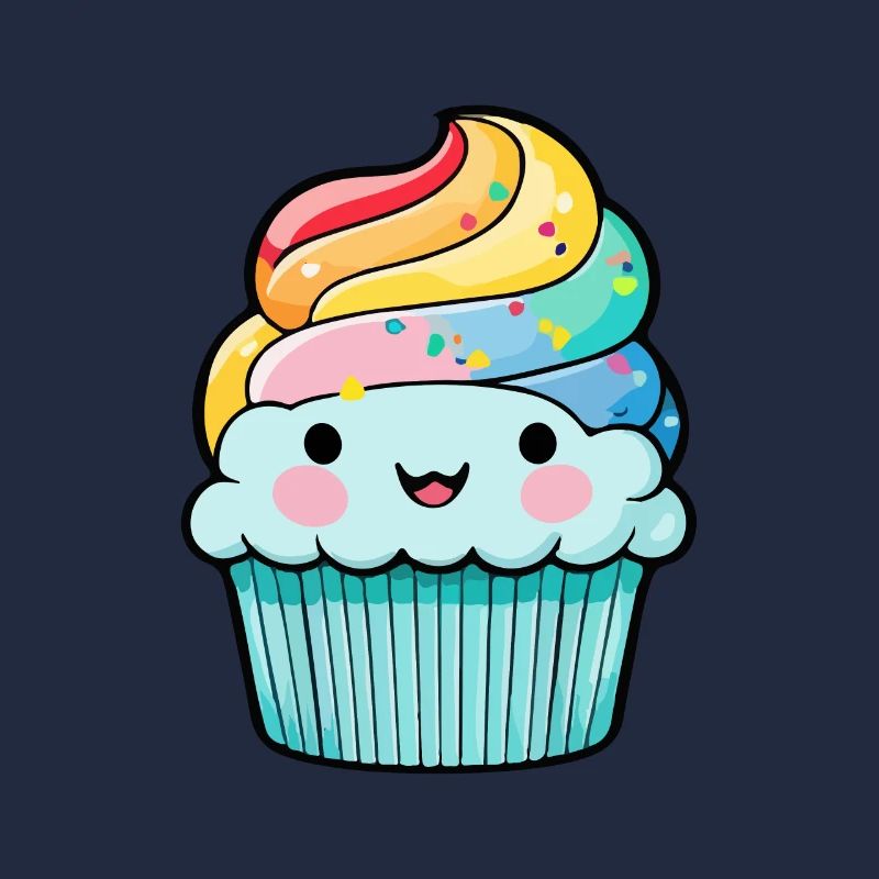 Cupcake Comic Muffin Cake