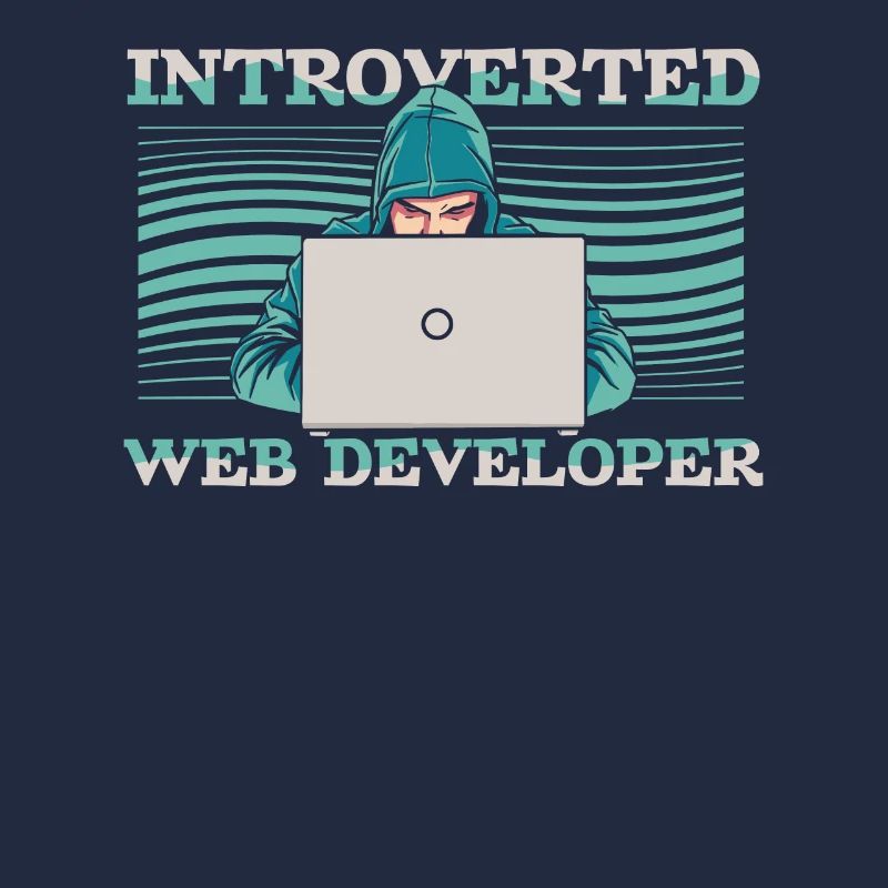 Web Entwickler Webdeveloper Introvertierte