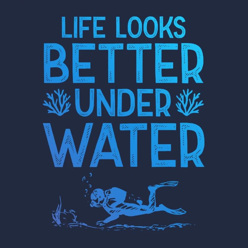 Diving underwater