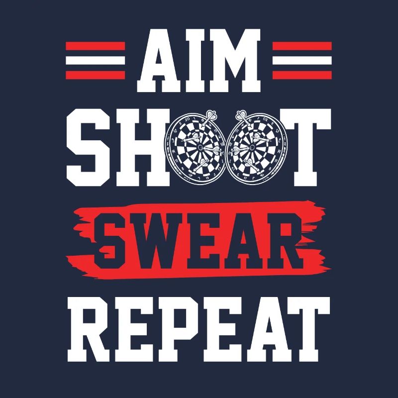 fléchette shoot jurer répéter