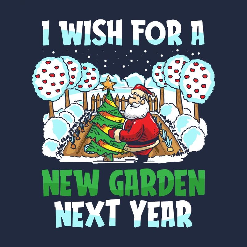 Hobbygärtner Garten Weihnachtsmann