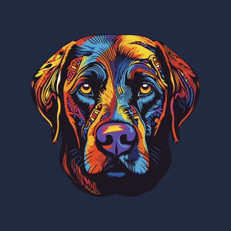 Portrait de chien Labrador
