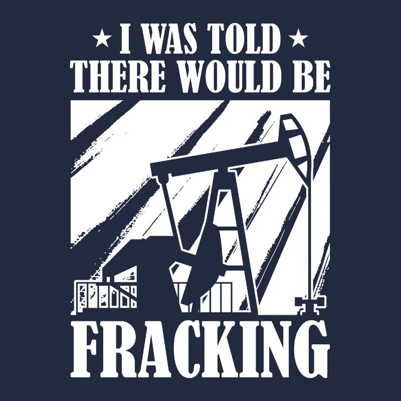 Ölfeld Bohrinsel Lustig Fracking