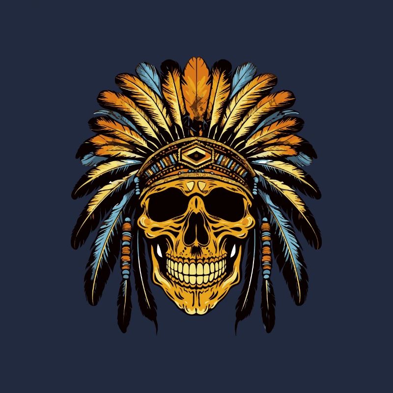 Häuptling Totenkopf Apache Indianer
