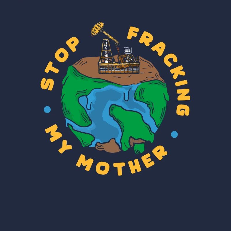 Ölfeld Bohrinsel Fracking