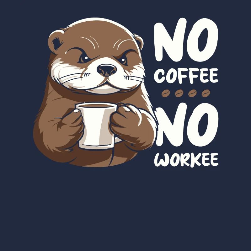 Kaffee Cafe Otter Pas de café Pas de Workee