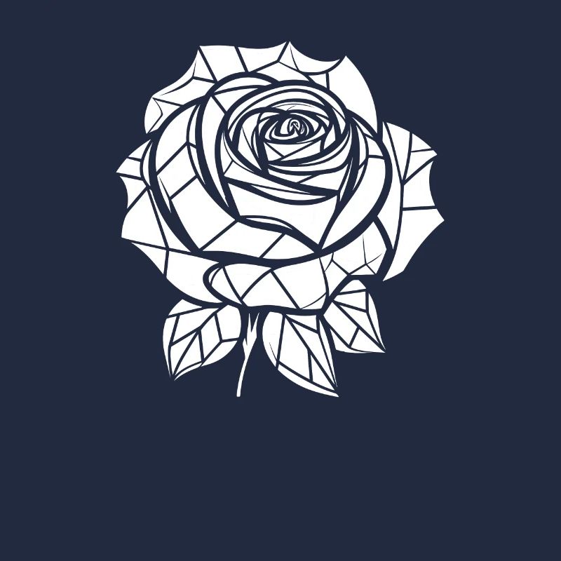 Rose rouge Goth