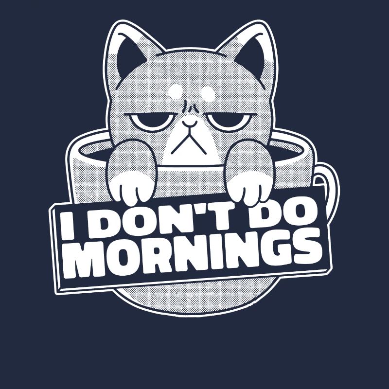 Café Café Chat Je Ne Fais Pas De Matins