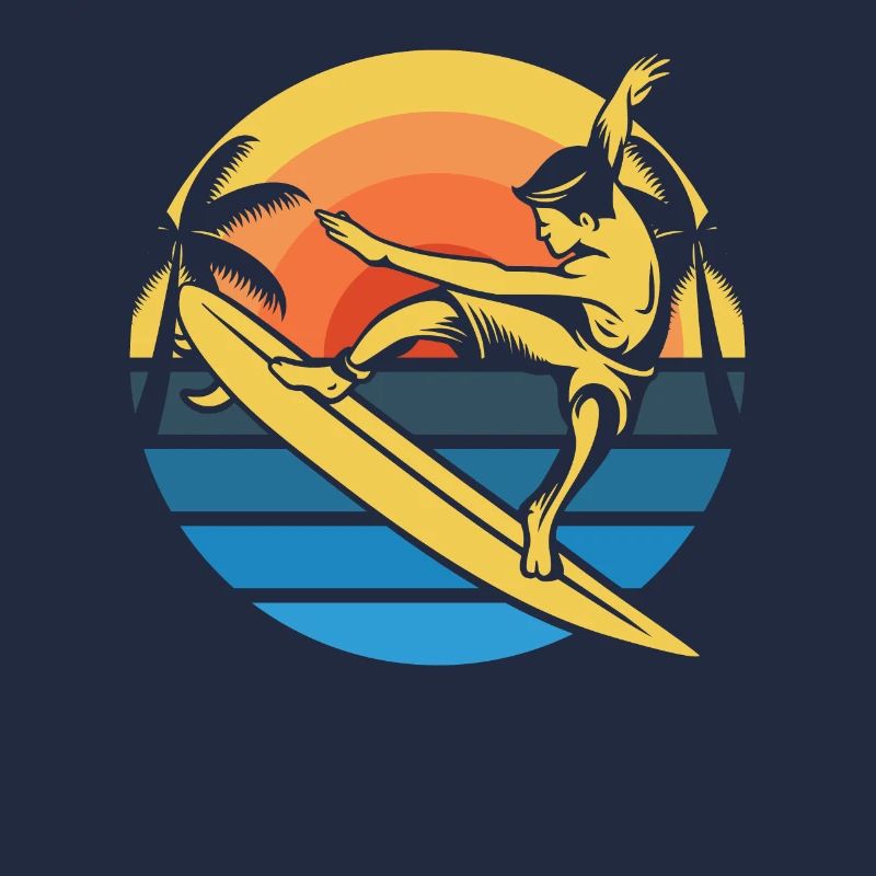 Surfer Surfen