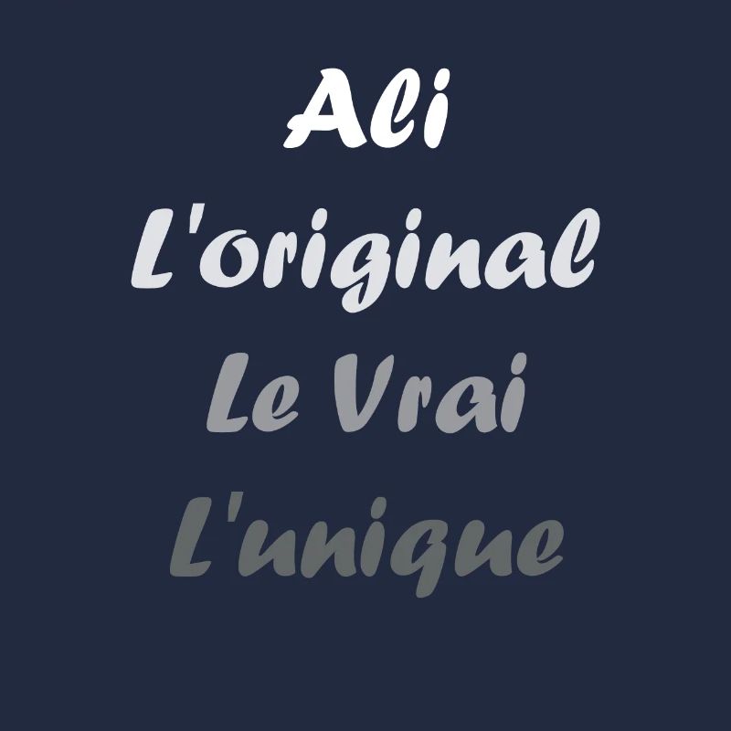 L'original le vrai l'unique ali