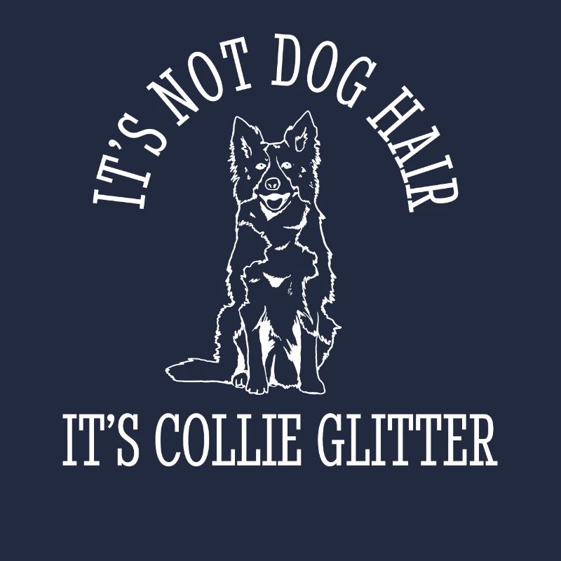 Unique Border Collie Enthusiast Expression