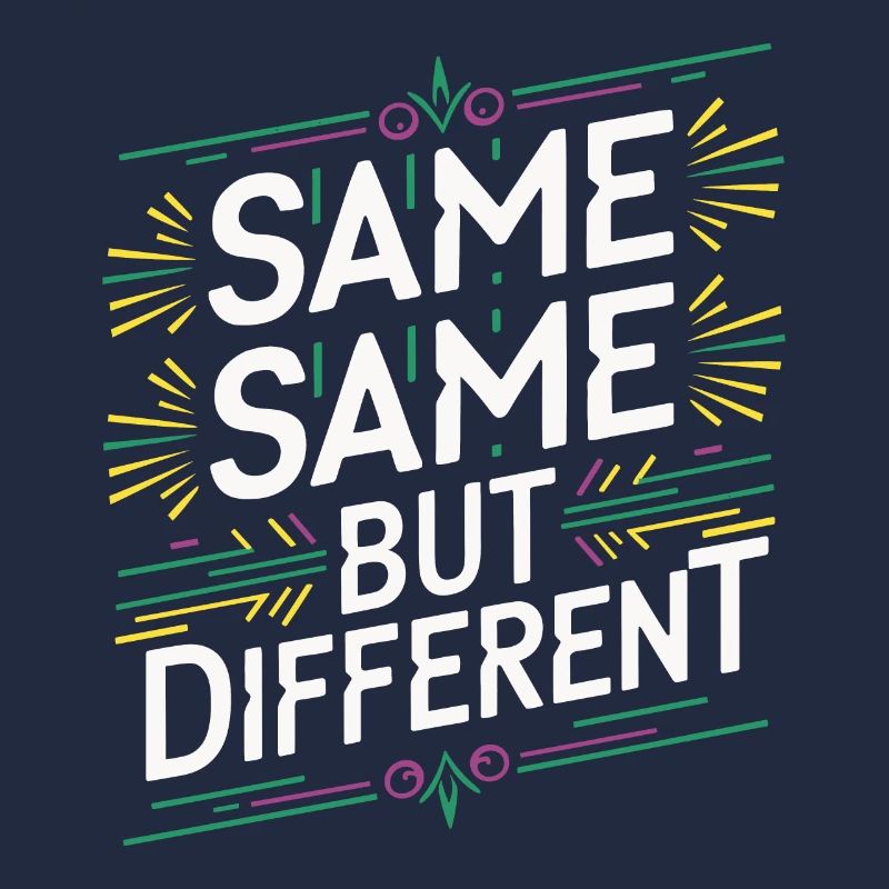Same Same But different Thailand Traveller Rucksack