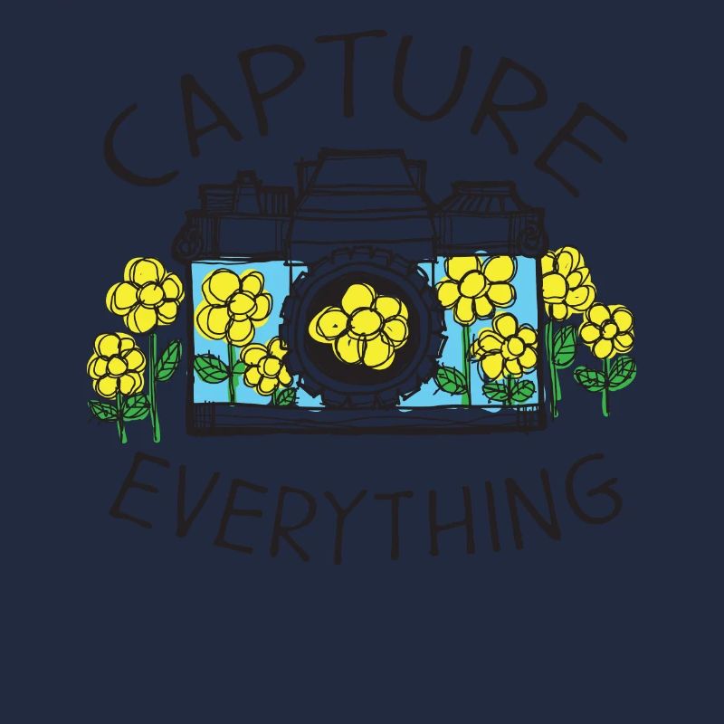 Capture Everything Lively Floral Camera Visual