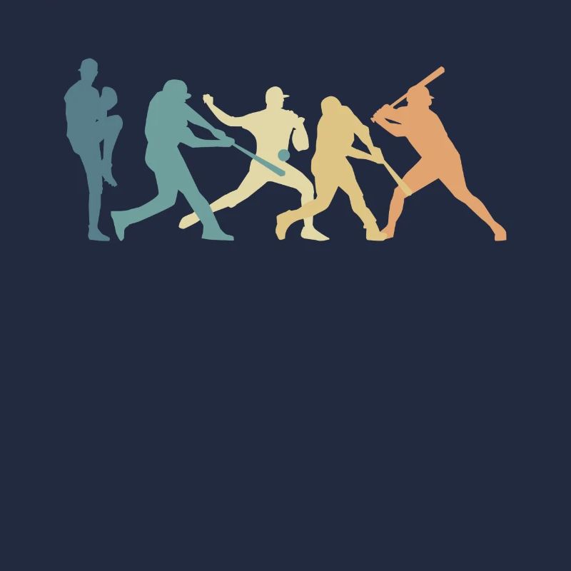 Vintage Baseball Evolution Design Cool