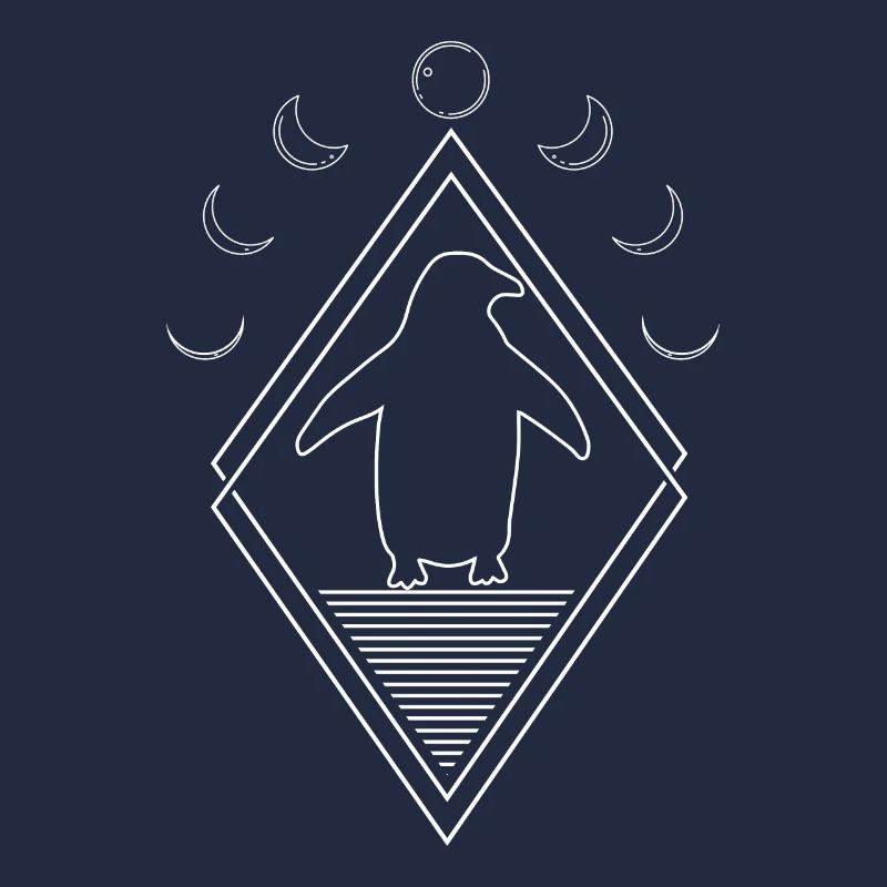 Phases de lune du pingouin