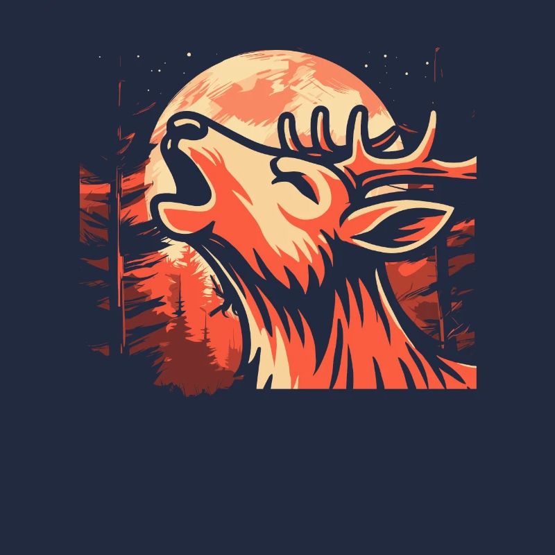Deer Moon Howling