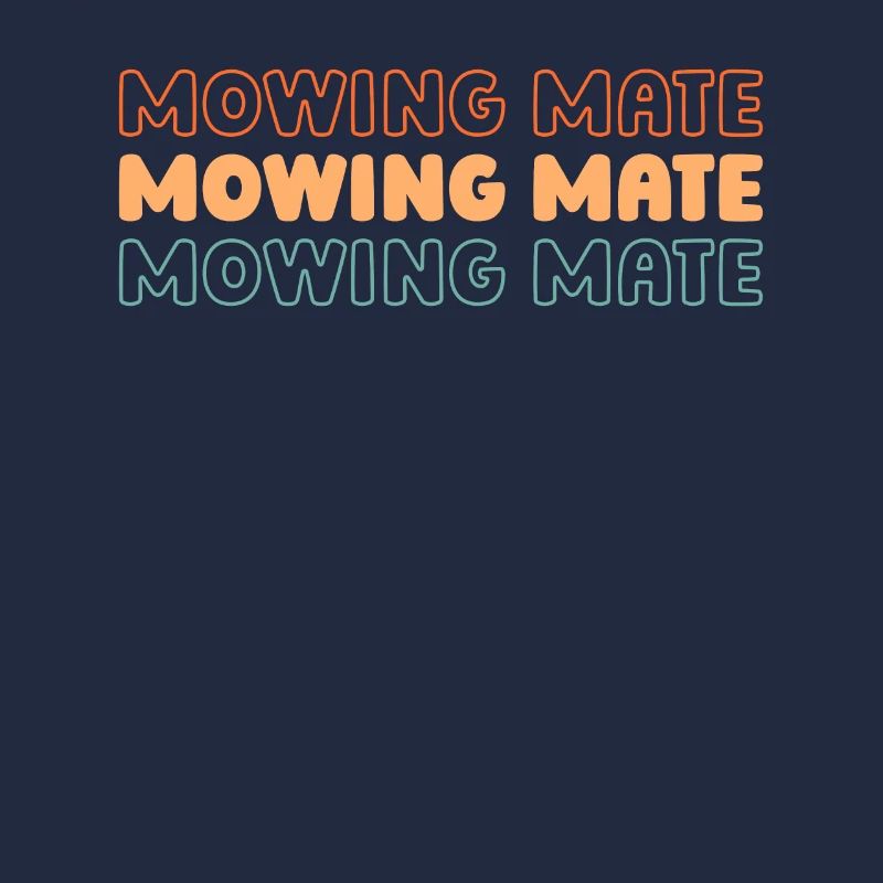 Lawn mower mowing