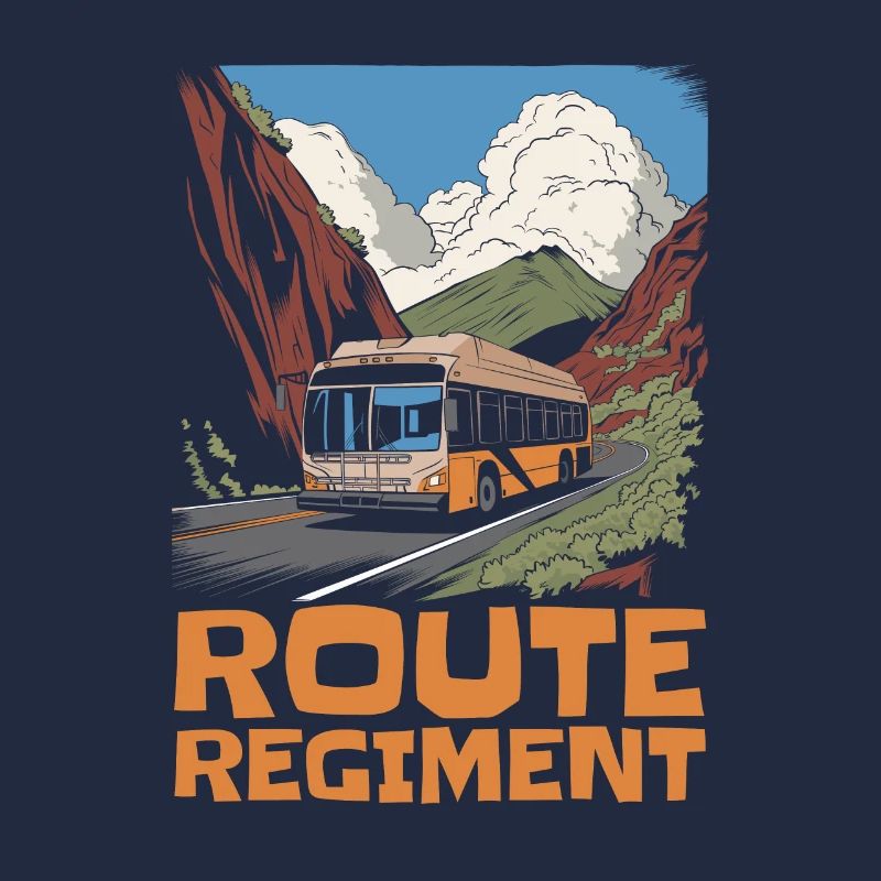 Bus Busfahrer Team