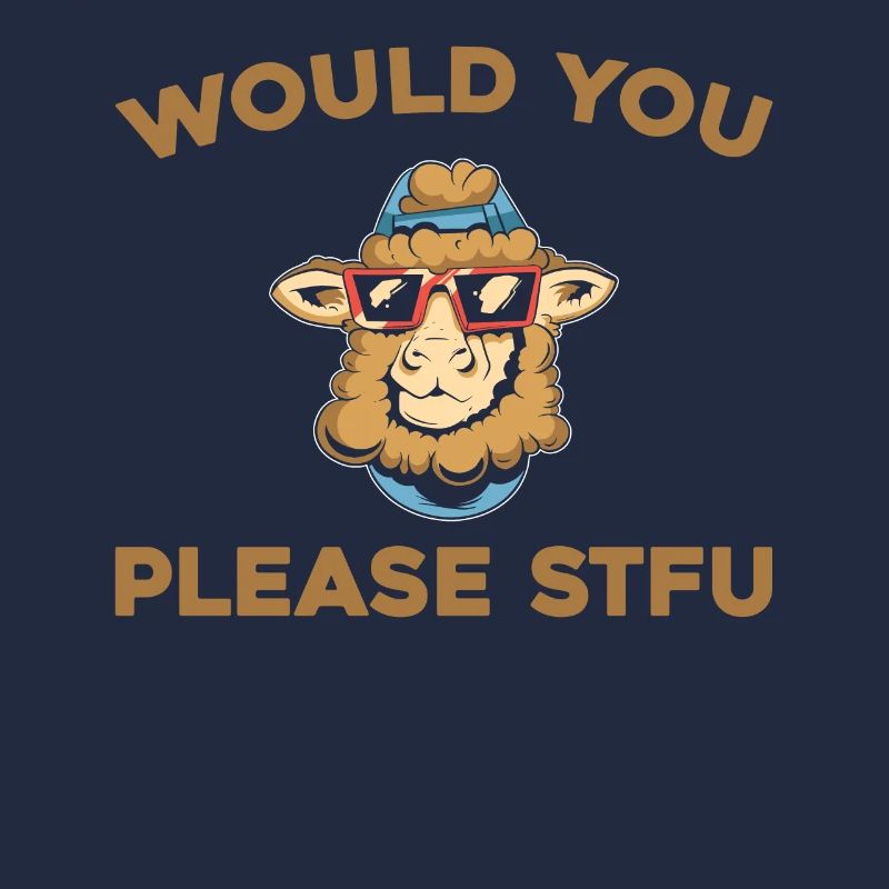 Sheep Stfu Would You Please Shut Up