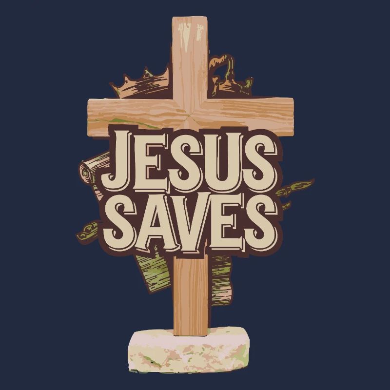 Jesus saves - Jesus rettet