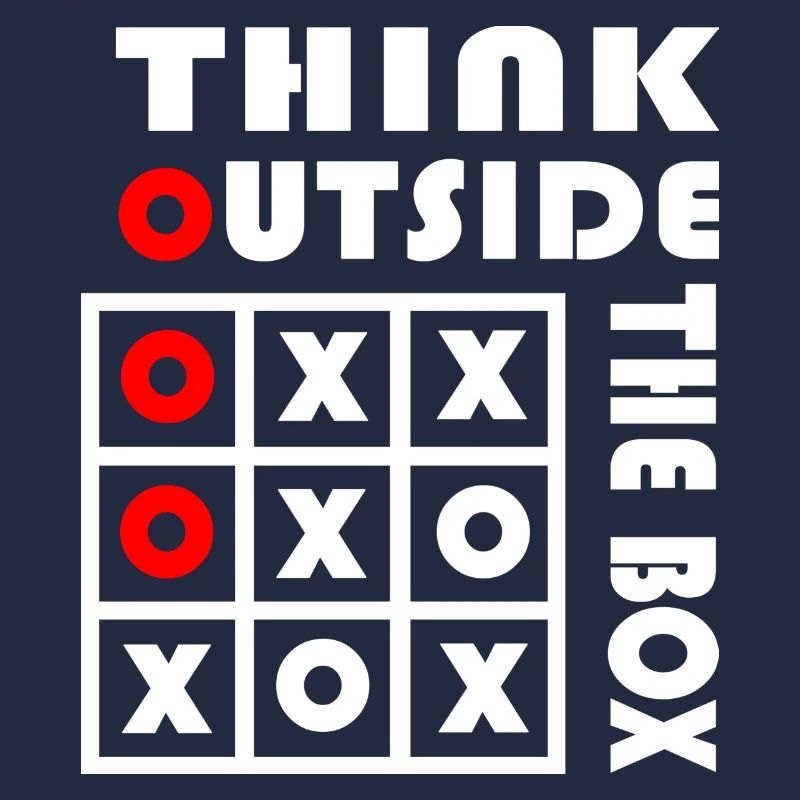 Think Outside The Box Querdenker Geek Geschenk