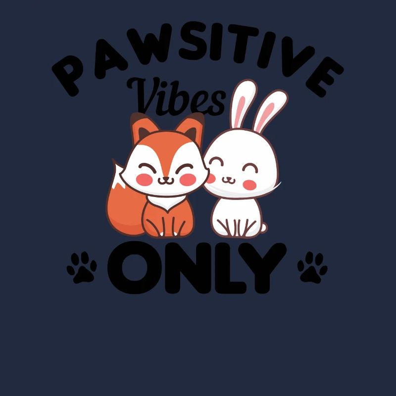 Tiere Pawsitive Vibes Nur Geschenk