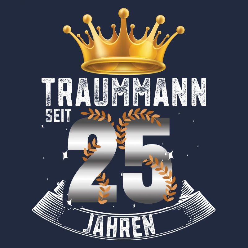 Traumpaar seit 25 Jahren Silberhochzeit Geschenk