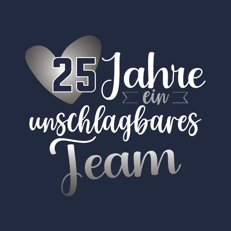 Traumpaar seit 25 Jahren Silberhochzeit Geschenk
