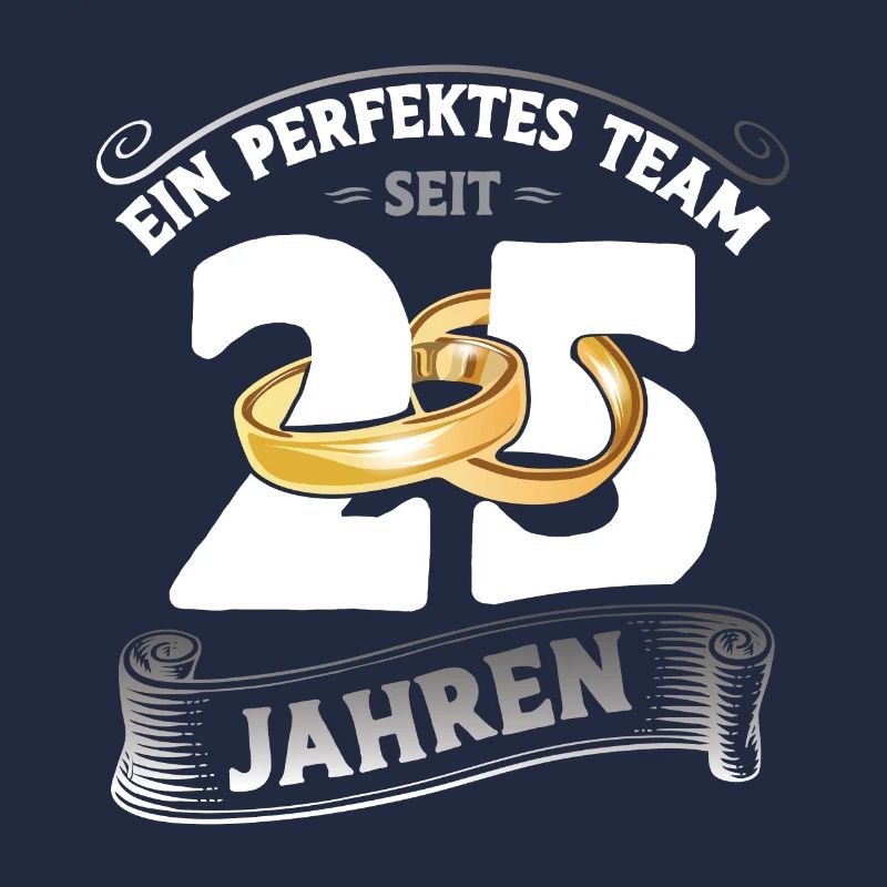 Traumpaar seit 25 Jahren Silberhochzeit Geschenk