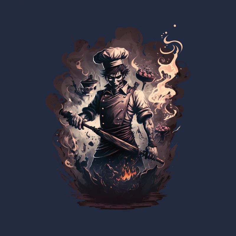 Gothic cook from hell