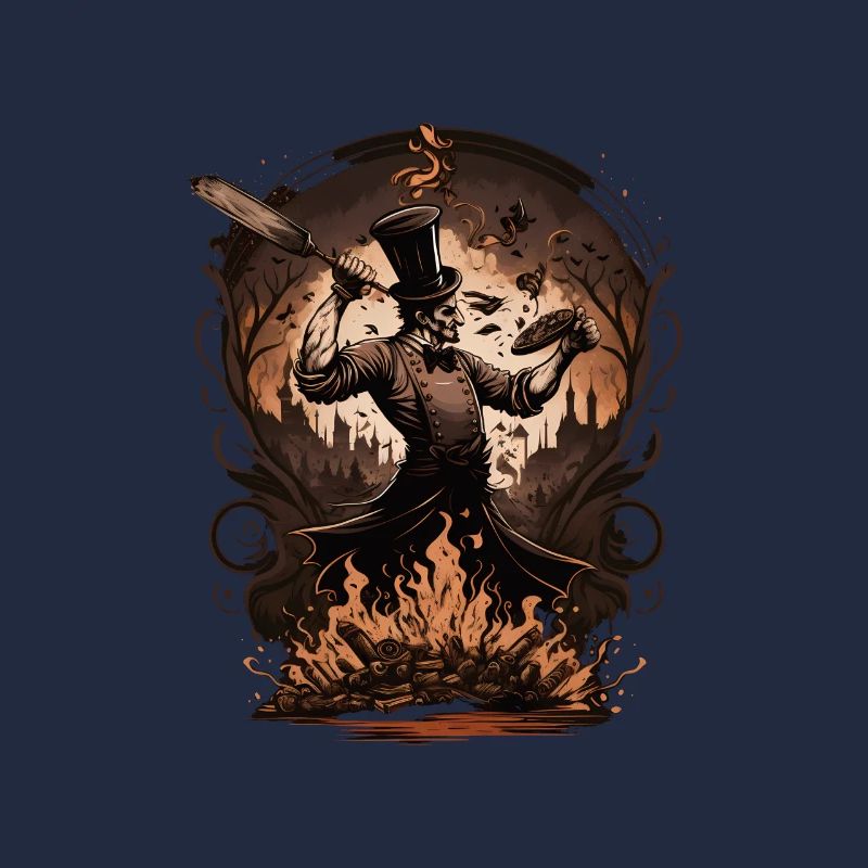 Cuisinier gothique de l’enfer