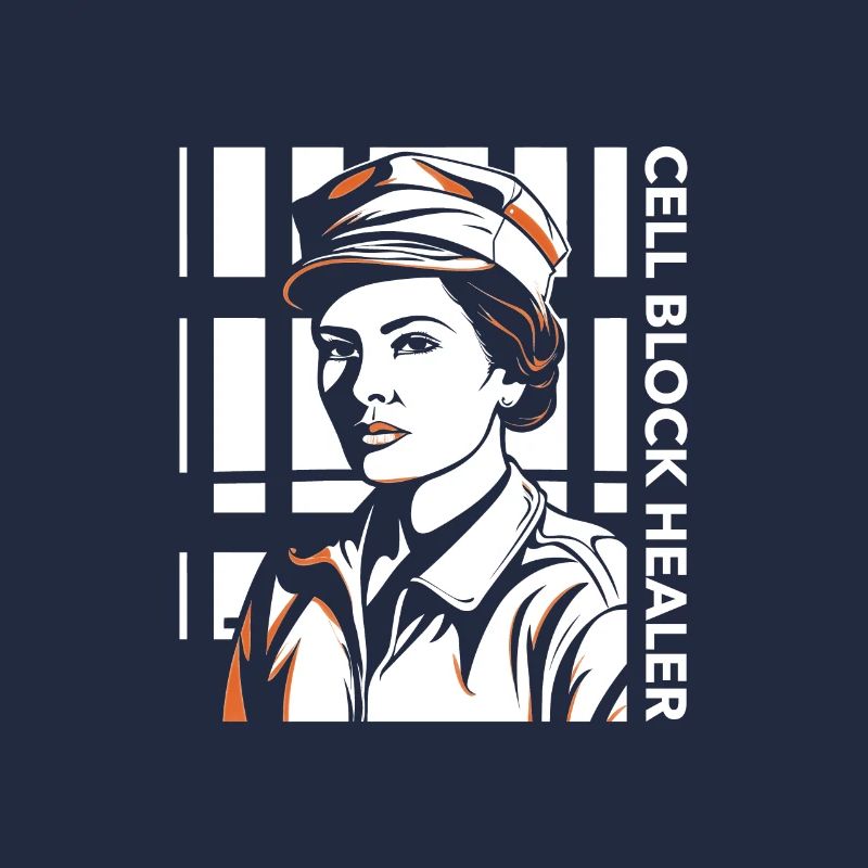 Infirmière correctionnelle guérisseuse de bloc cellulaire