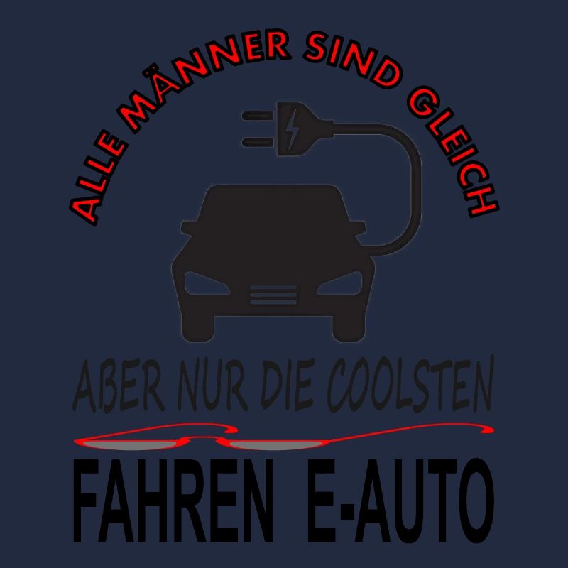 E-Auto fahren Elektroauto Autofahrer Geschenkidee