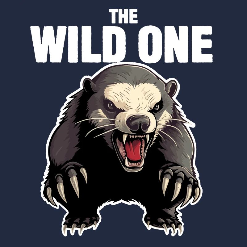 Honigdachs Der Wilde