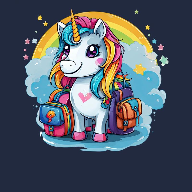 Einhorn Schulkind Einschulung Mädchen Geschenk