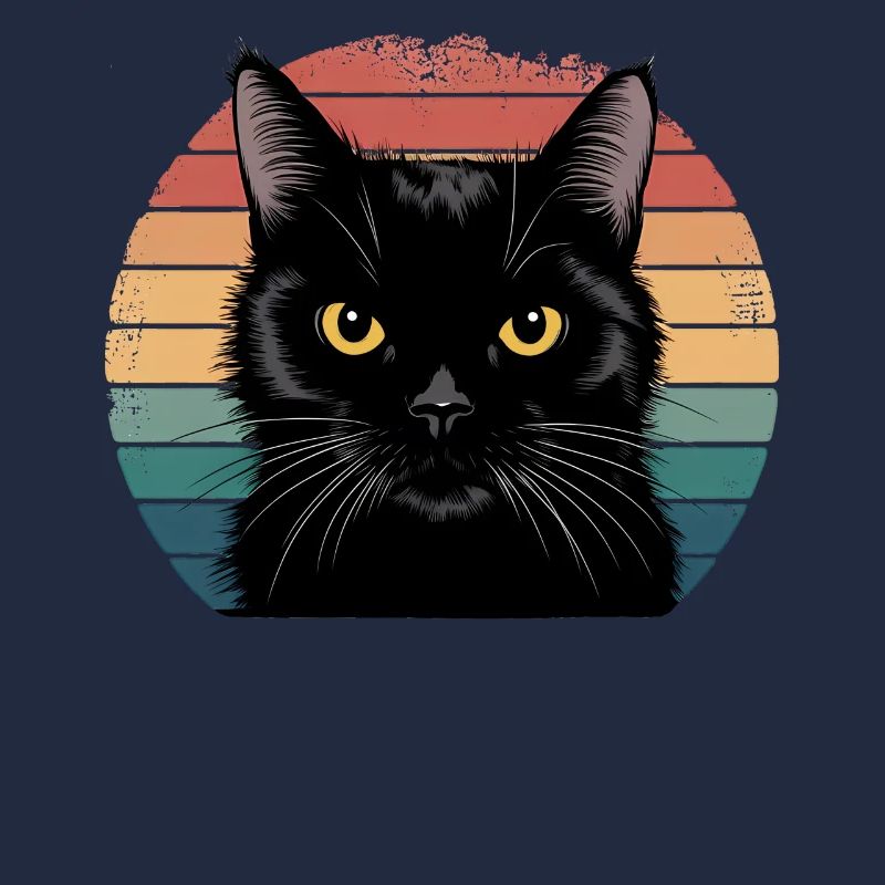 Schwarze Katze