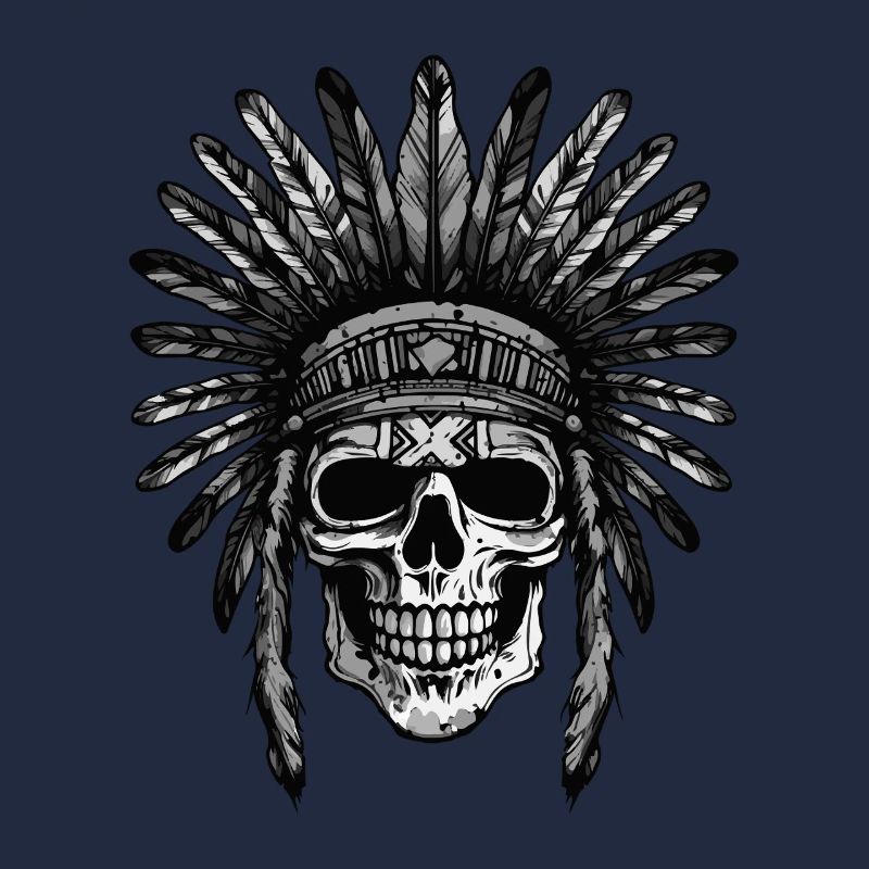 Apache Skull Indian