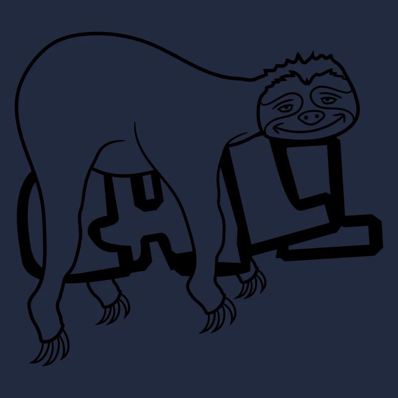 chill sloth relax muede chillen haengen sc
