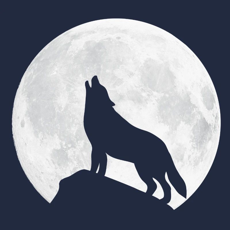 Howling Wolf - Moon
