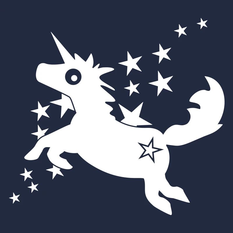 Komisches Pony Einhorn (1c)