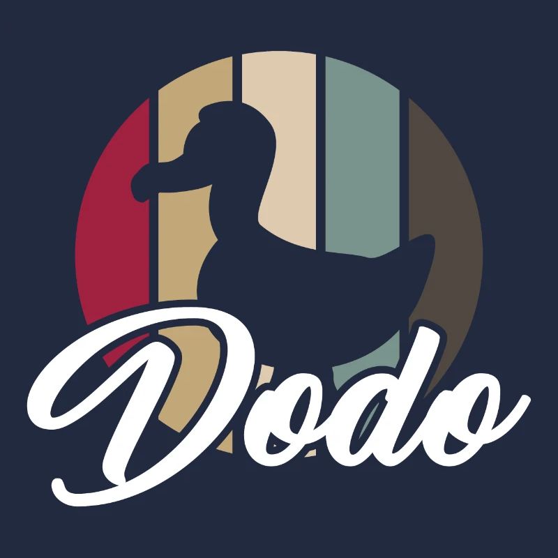 Dodo Vogel Silhouette