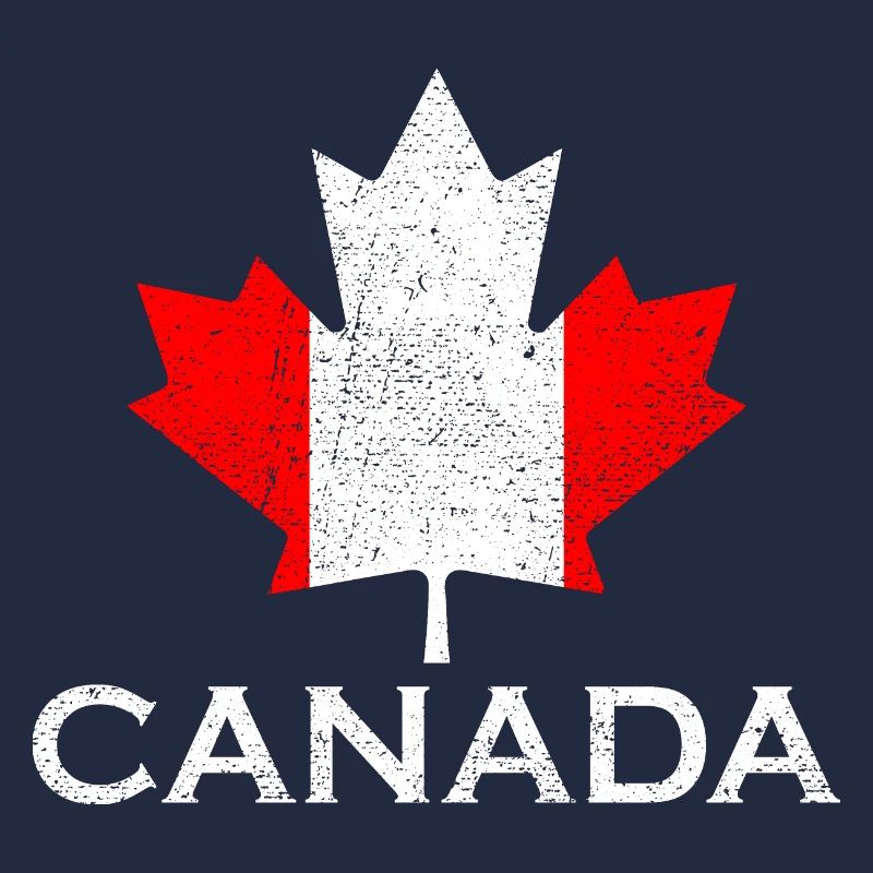 Canada feuille d’érable drapeau Vintage