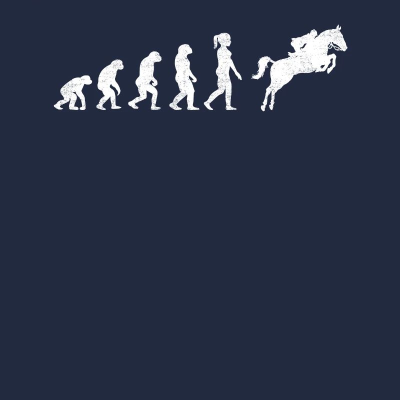 Evolution Pferde Reiten