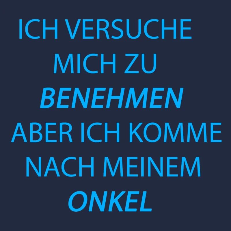 benehmen onkel hellblau